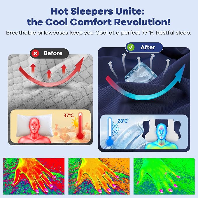 Cervical Neck Pillow for Pain Relief, Cervical Pillow - Image 5