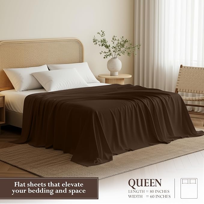 Utopia Bedding Flat Sheet - Image 2