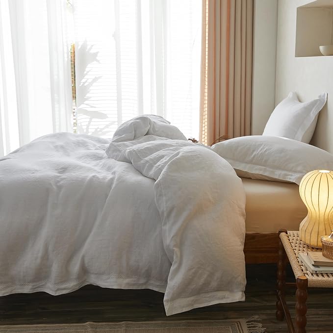 Simple&Opulence 100% Linen Duvet Cover Set - Image 6