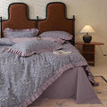 MKXI 100% Cotton Floral Duvet Cover Set by MKXI