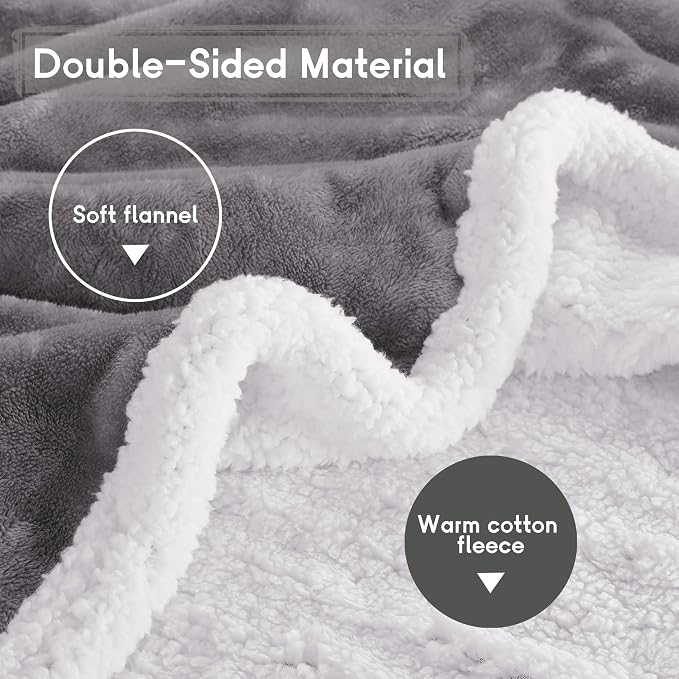 Heated Blanket Electric Blanket Full Size 72''x84'' - Image 4