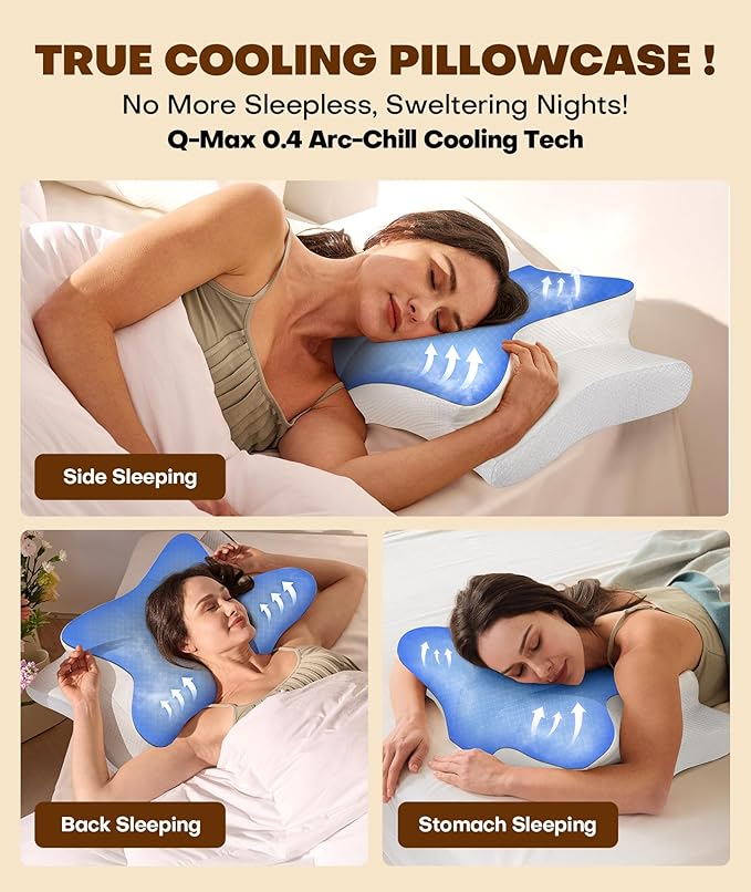 Cozyplayer True Cooling Cervical Neck Pillow - Image 4
