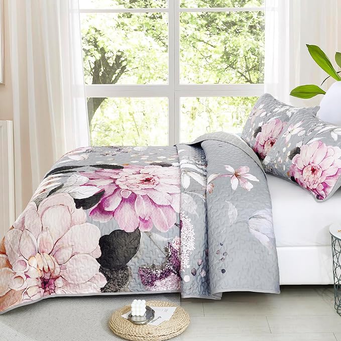 Drucon Floral Quilt Queen Size - Image 4