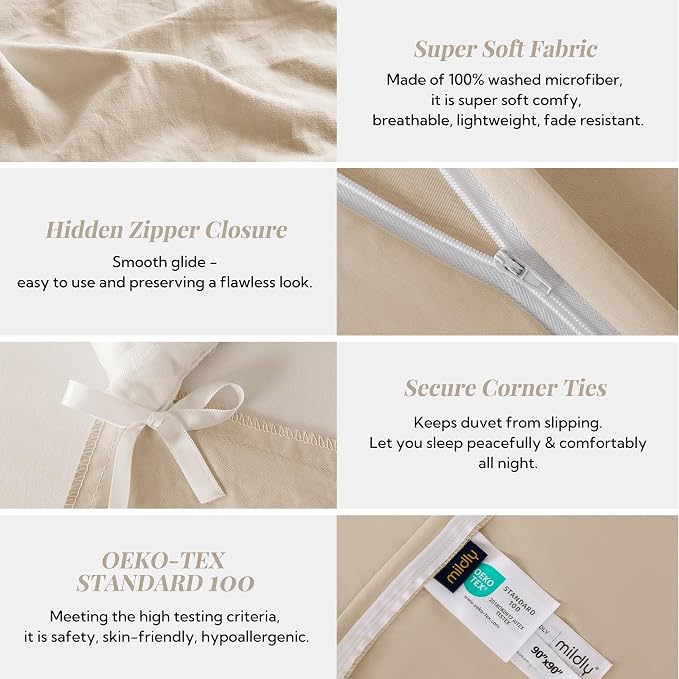 MILDLY Super Soft Duvet Cover - Image 5