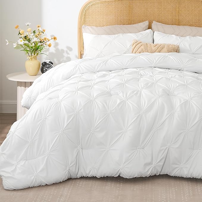 BEDELITE White Queen Comforter Set - Image 2
