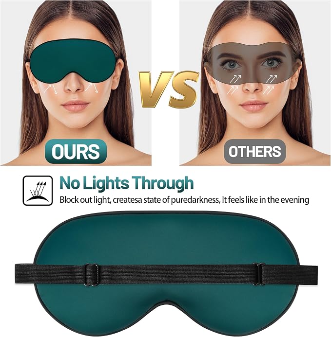 Sleep Mask, Silk Eye Mask for Sleeping - Image 4