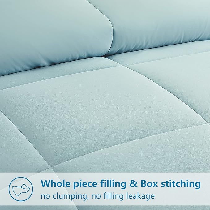 EASELAND Twin Size Down Alternative Comforter - Image 3