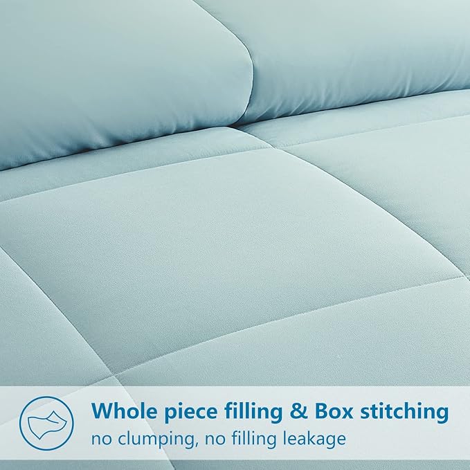EASELAND King Size Down Alternative Comforter - Image 3