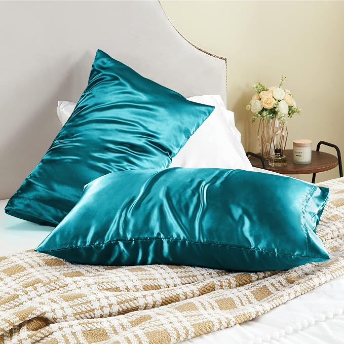 BEDELITE Satin Pillowcase for Hair and Skin, Super Soft and Cooling Similar to - Image 8