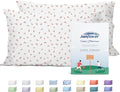 sunflower Queen Pillowcases Set of 2, 100% Cotton Queen Size Pillow Cases 2 by SunflowerHometexUS