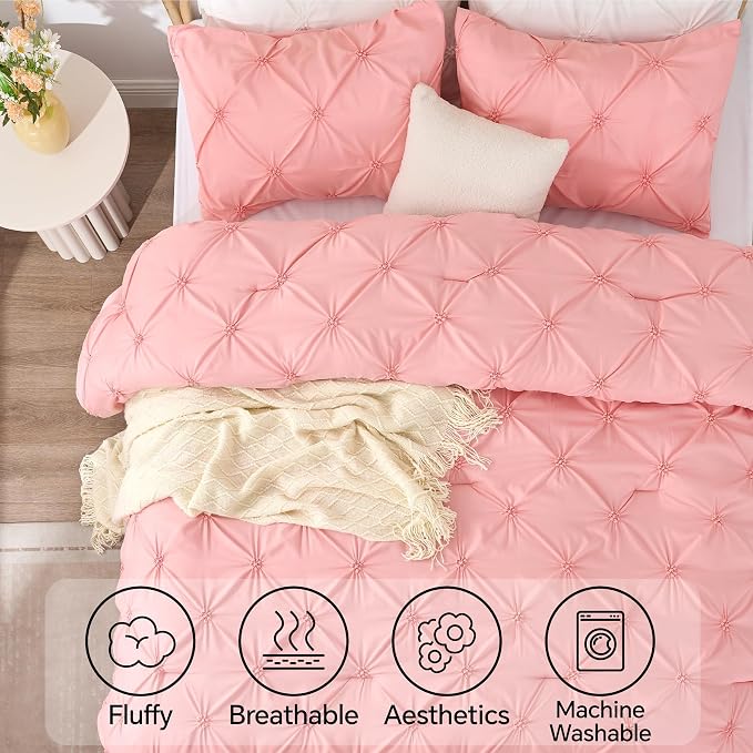 BEDELITE Pink Comforter Set Full - Image 4