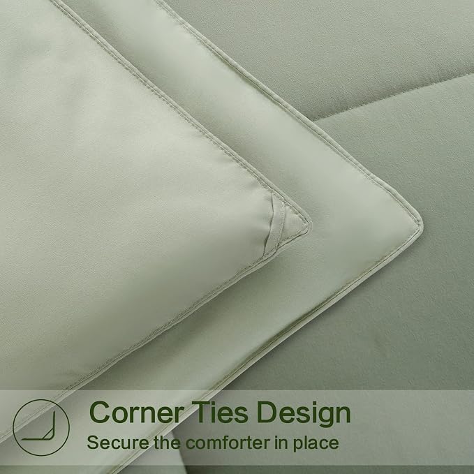 EASELAND Queen Size Down Alternative Comforter - Image 6