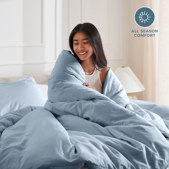 Bare Home Bedding Duvet Cover California King Size - Image 3