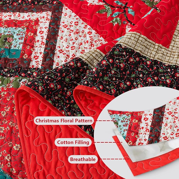 BEDIFANY Queen Size Quilt Set - Image 4