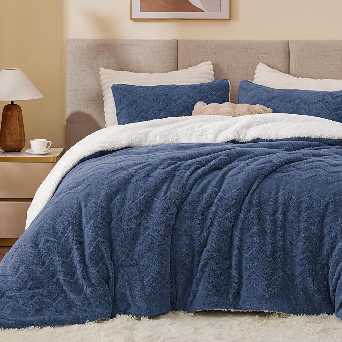 BEDELITE Fluffy King Size Comforter Set - Image 2