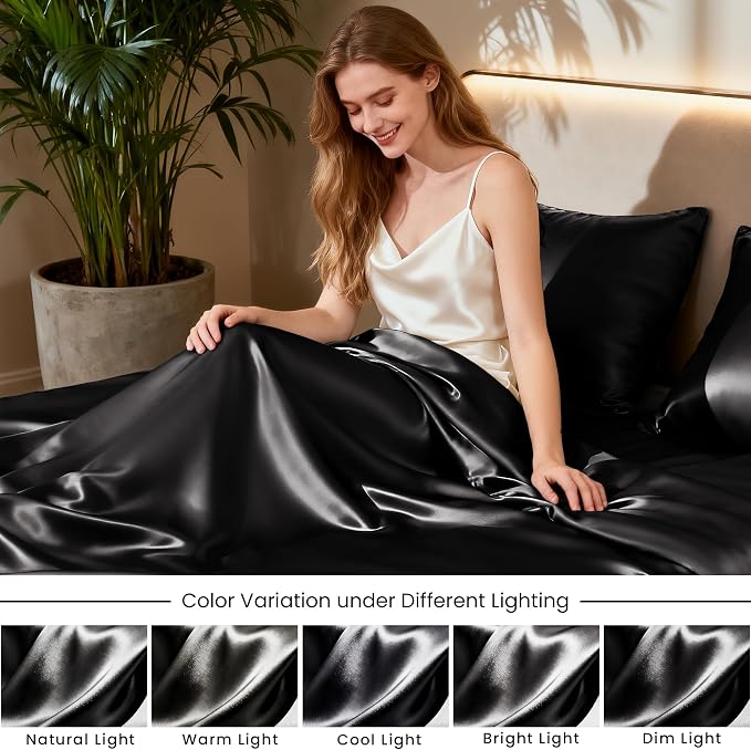 Love's cabin Satin King Sheet Sets - Image 7