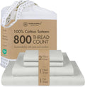 Threadmill Queen Sheet Set for Queen Mattresses | 800 Thread Count Jacquard by ThreadmillHomeLinen