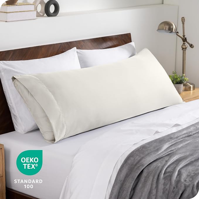 Bare Home Microfiber Body Pillow Cover - Image 5