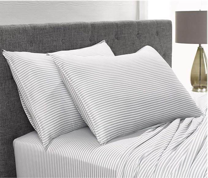 Pure Bamboo King Sheets, Genuine 100% Organic Viscose Derived from Bamboo Bed - Image 4