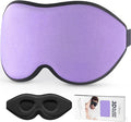 LitBear Sleep Mask for Side Sleeper Women Men, Eye Mask for Sleeping Light by LitBear