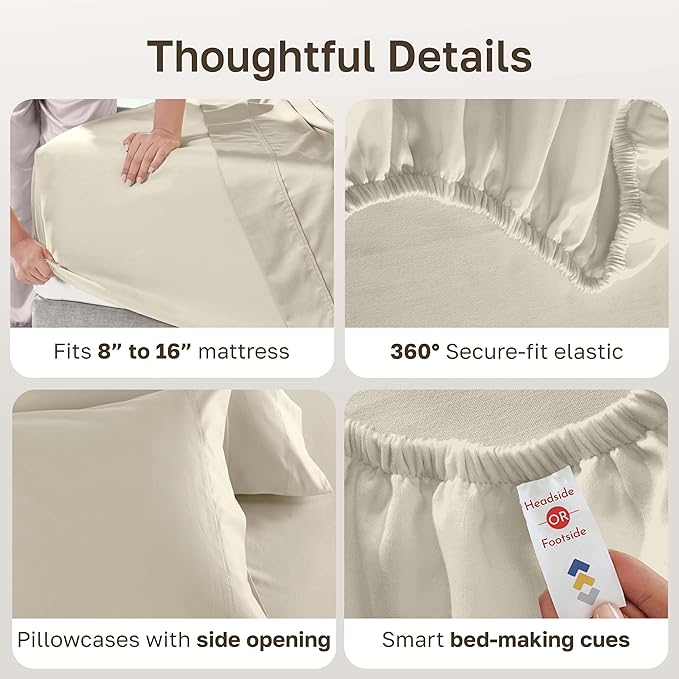 California Design Den California King Sheet Set - Image 6