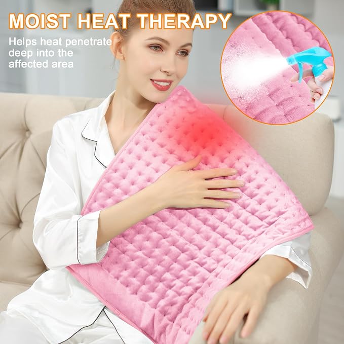 Deepsoon Heating Pad, Electric Heating Pads - Image 3