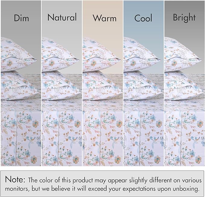 RUVANTI 4 Pcs Cotton Sheets - Image 6