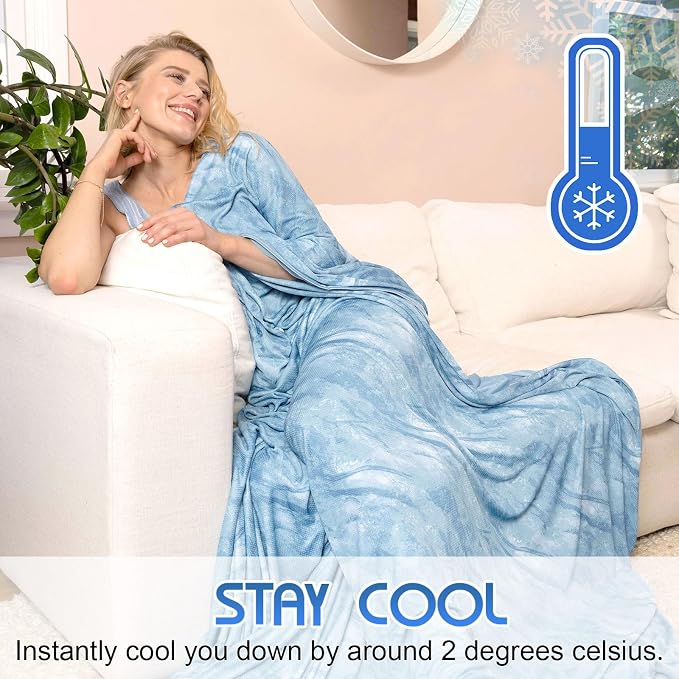 Ailemei Direct Cooling Throw Blanket - Image 6