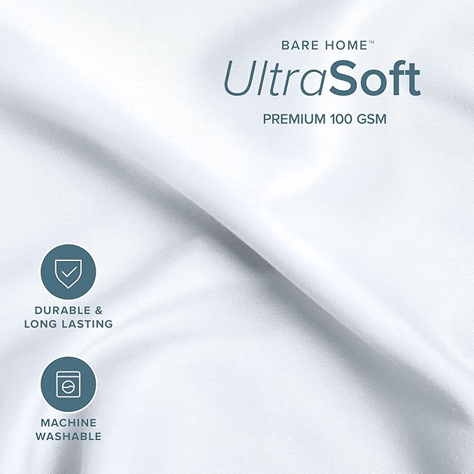Bare Home Queen Flat Sheet - Image 5
