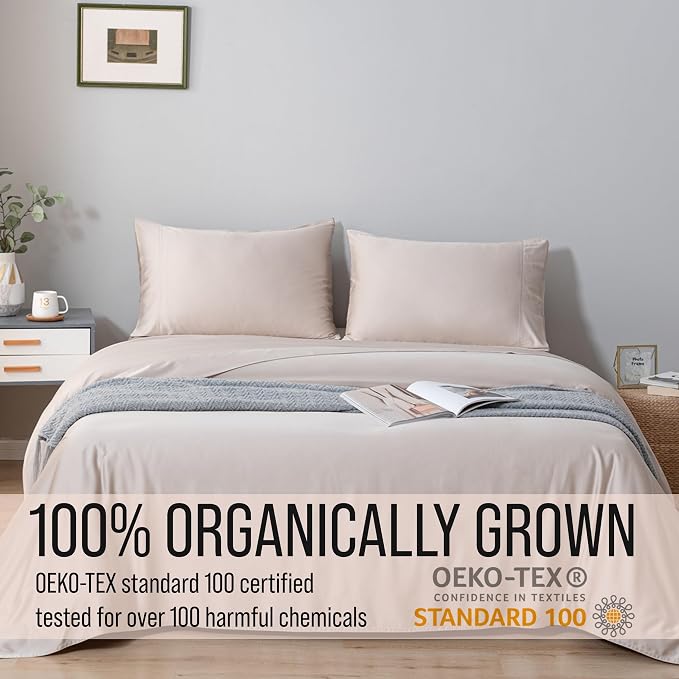 Bella Coterie King Size Fitted Sheet Only | Luxury Bamboo Viscose | 100% - Image 4