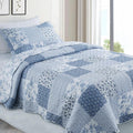 GOONE Twin Quilt Set 68x86 Inches, Lightweight Washed Coverlet, Reversible by GOONE