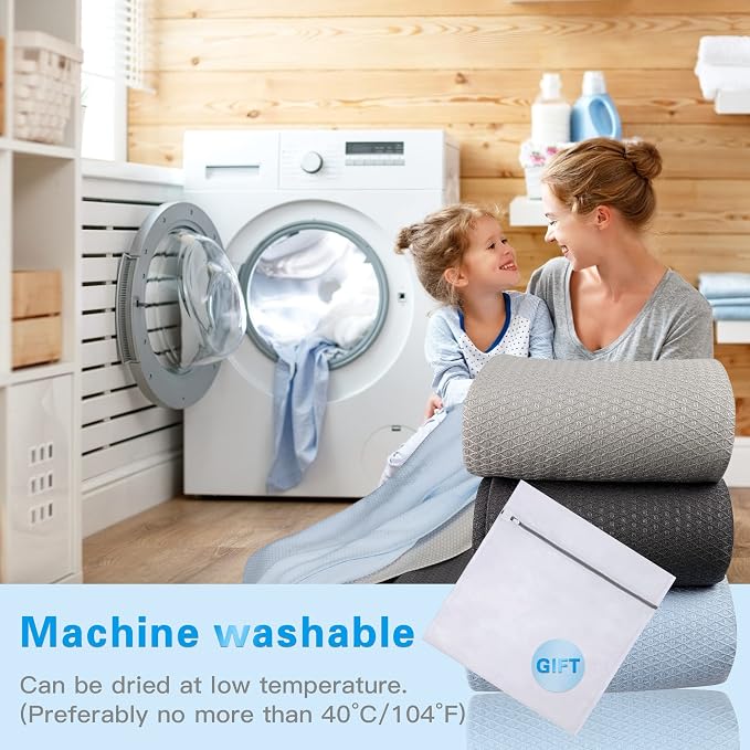 AmyHomie Cooling Blanket, 100% Rayon Derived from Bamboo, Cool Summer Blanket - Image 5