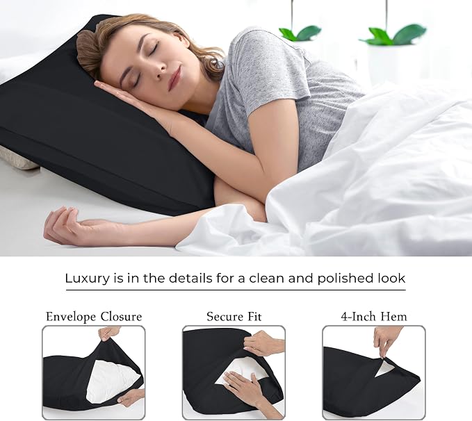 Royale Linens Standard Pillowcase Set of 2 - Image 7