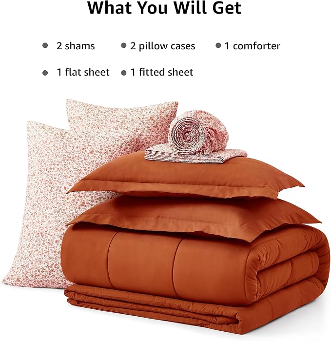 Monbix Queen Comforter Set - Image 7