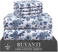 RUVANTI 6 Pcs Cotton Sheets by Ruvanti