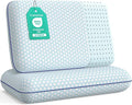 CushyOasis Memory Foam Pillows for Side, Back and Stomach Sleepers, Bed Pillow by CushyOasis