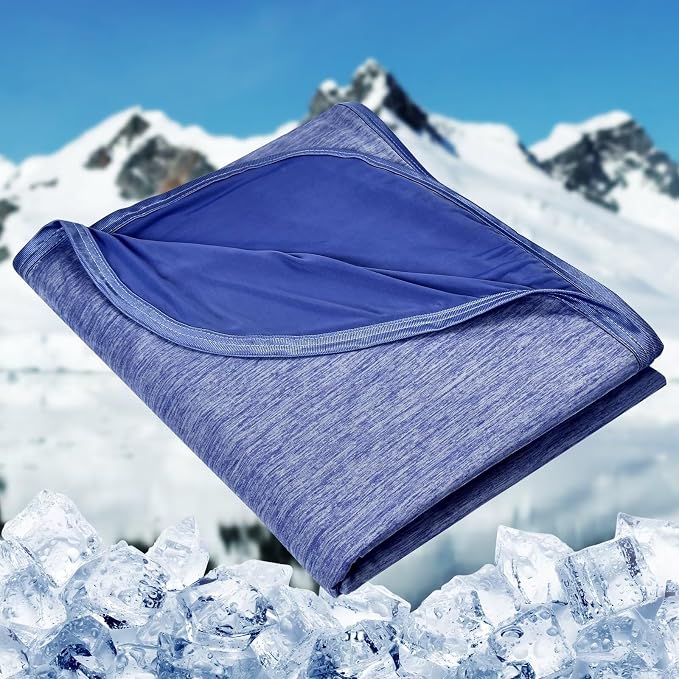HOMFINE Cooling Blankets for Hot Sleepers by HOMFINE