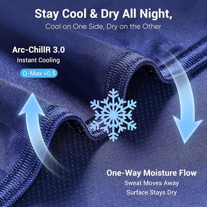 Elegear Cooling Blanket for Hot Sleepers, Arc-Chill® 3.0 Cooling Tech Q-Max >0.5 - Image 3