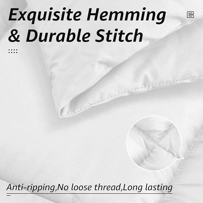 HYLEORY All Season California King Size Bed Comforter - Image 4
