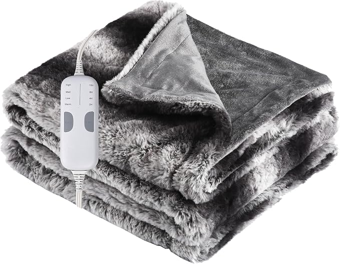 Soypipo Electric Heated Throw Blanket 50"x60", Overheat Protection, Machine - Image 7