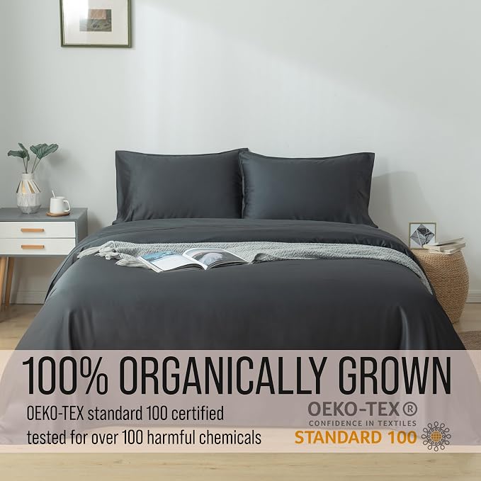 Bella Coterie Luxury Bamboo Viscose Cal King Size Fitted Sheet Only | 100% - Image 4