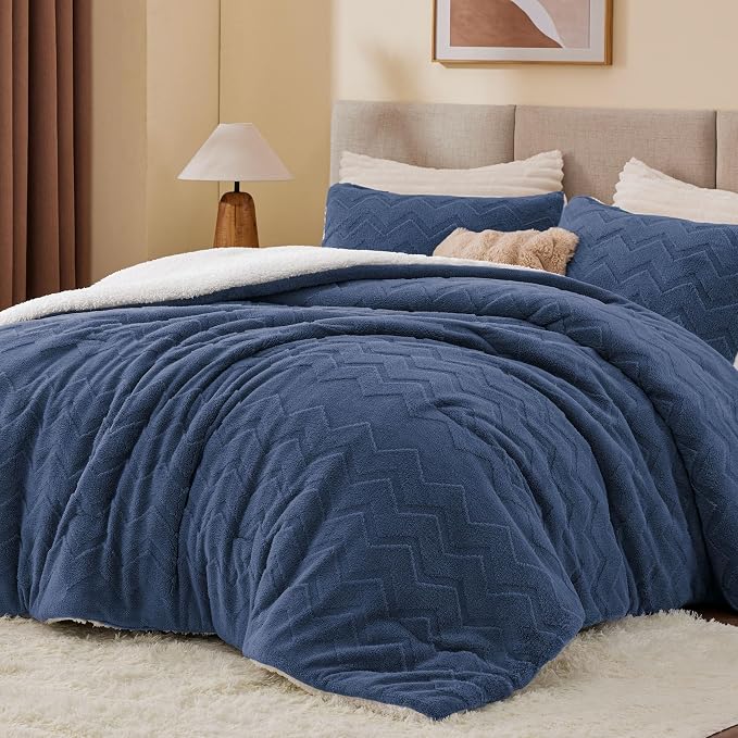 BEDELITE Fluffy King Size Comforter Set - Image 3