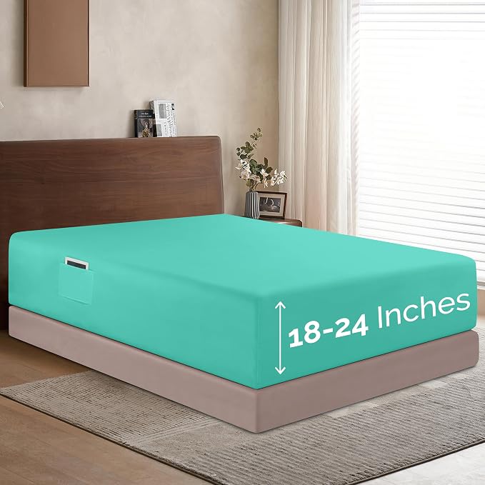 Elegant Comfort 1500 Premium Hotel Quality 18-24 Inches Deep by ELEGANTCOMFORT