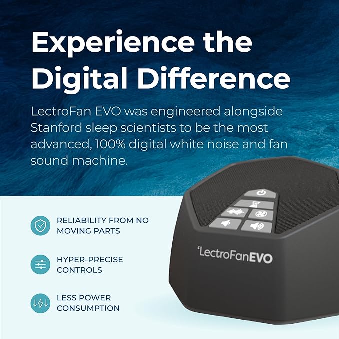 Adaptive Sound Technologies LectroFan EVO White Noise Machine - Image 2
