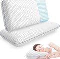 CushyOasis Memory Foam Pillows for Side, Back and Stomach Sleepers, Bed Pillow by TushGuardSeatCushonsPillows