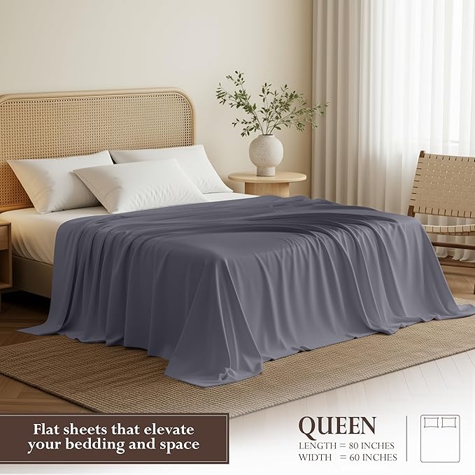 Utopia Bedding Flat Sheet - Image 2