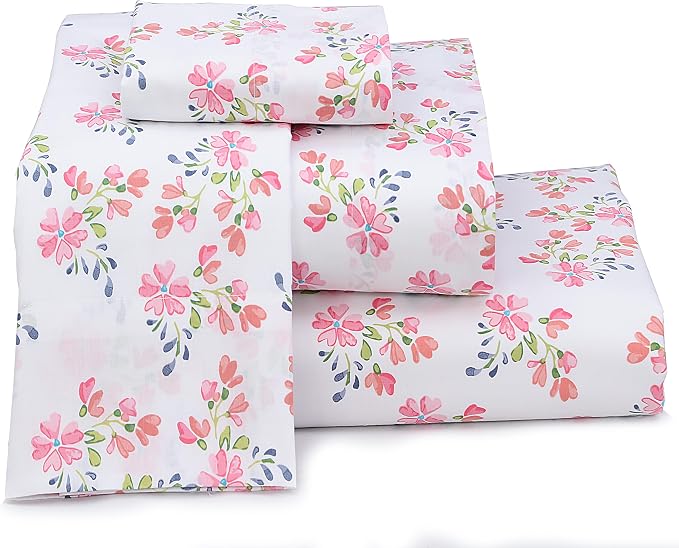 RUVANTI 100% Cotton Sheets – Split King Size Percale Bedding, Cooling & - Image 8