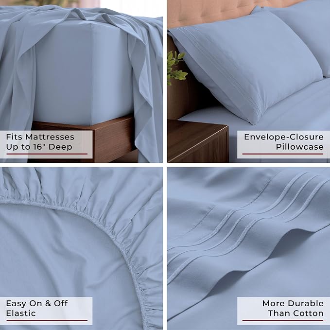 Mellanni King Sheets Set - Image 5