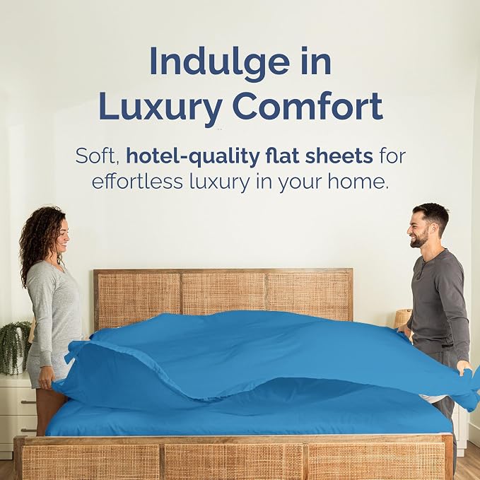 Cal King Size Flat Sheet - Image 2