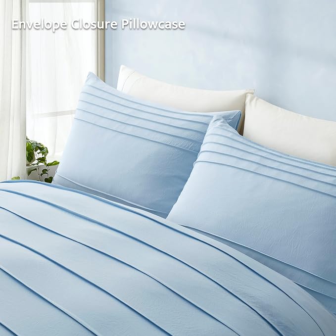 Oli Anderson Airy Blue Duvet Cover King Size - Image 6